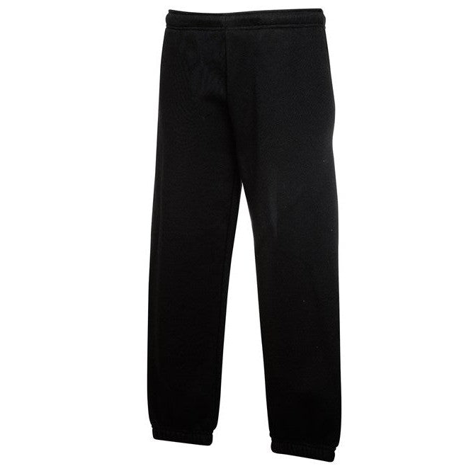 Fruit Of The Loom Kids Jog Pants Elasticated Cuff Side Pockets Sportswear