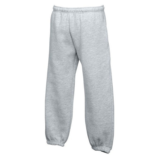 Fruit Of The Loom Kids Jog Pants Elasticated Cuff Side Pockets Sportswear