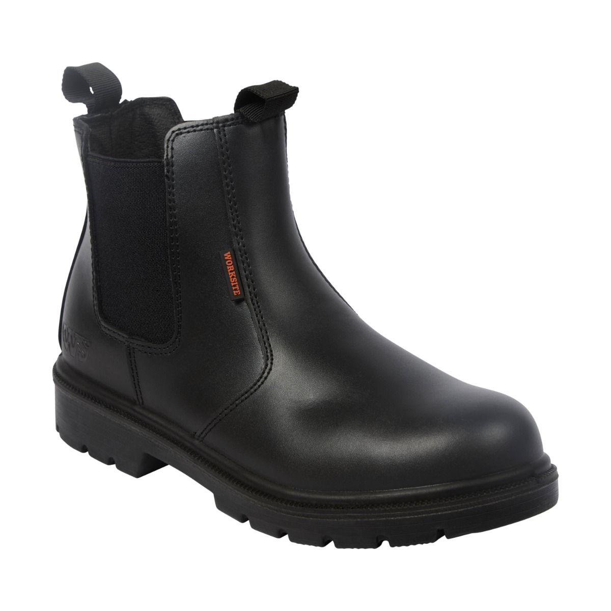 Sterling Work Site SS600SM Black Leather Dealer Boots Steel Toe Anti-Static