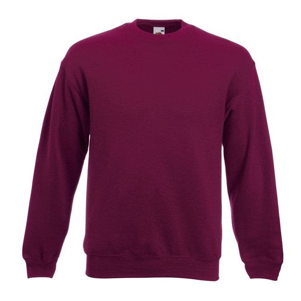 Fruit Of The Loom Premium 70/30 Set-In Sweatshirt Soft Fleece Various Sizes