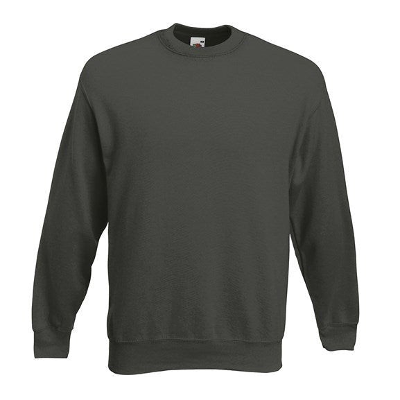 Fruit Of The Loom Premium 70/30 Set-In Sweatshirt Soft Fleece Various Sizes