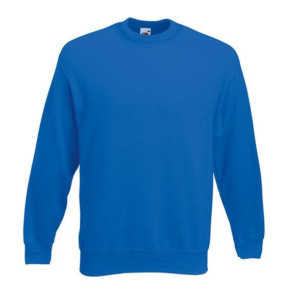 Fruit Of The Loom Premium 70/30 Set-In Sweatshirt Soft Fleece Various Sizes