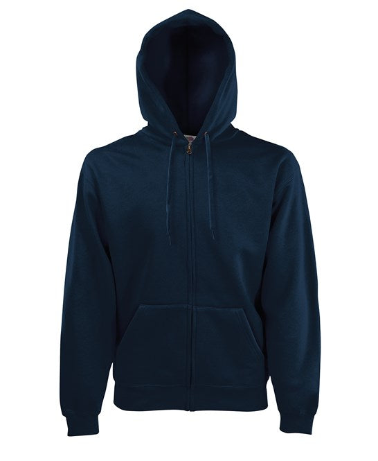 Fruit Of The Loom Premium 70/30 Hooded Sweatshirt Jacket with Pockets
