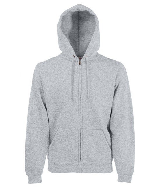 Fruit Of The Loom Premium 70/30 Hooded Sweatshirt Jacket with Pockets