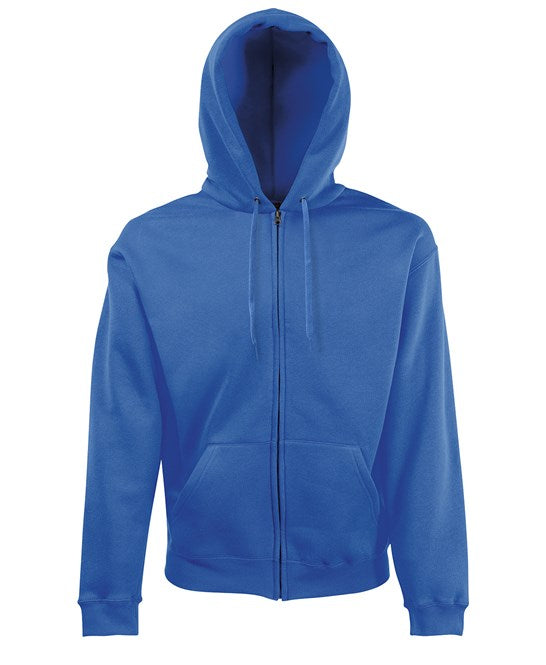 Fruit Of The Loom Premium 70/30 Hooded Sweatshirt Jacket with Pockets