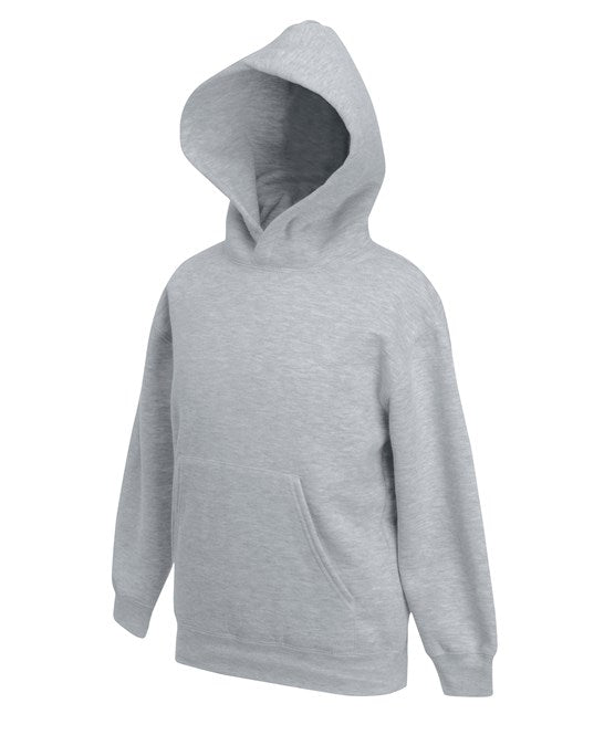 Fruit Of The Loom Kids Premium Hooded Sweatshirt 100% Cotton Various Sizes
