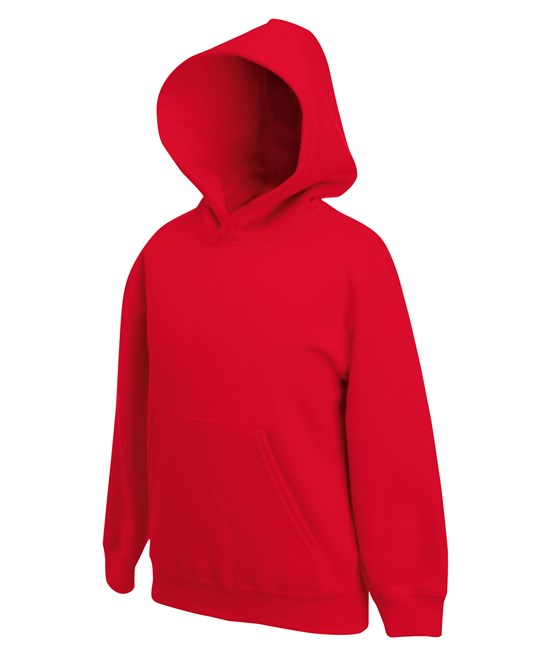 Fruit Of The Loom Kids Premium Hooded Sweatshirt 100% Cotton Various Sizes