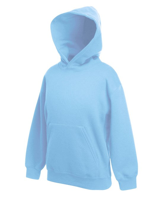 Fruit Of The Loom Kids Premium Hooded Sweatshirt 100% Cotton Various Sizes