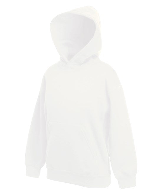 Fruit Of The Loom Kids Premium Hooded Sweatshirt 100% Cotton Various Sizes