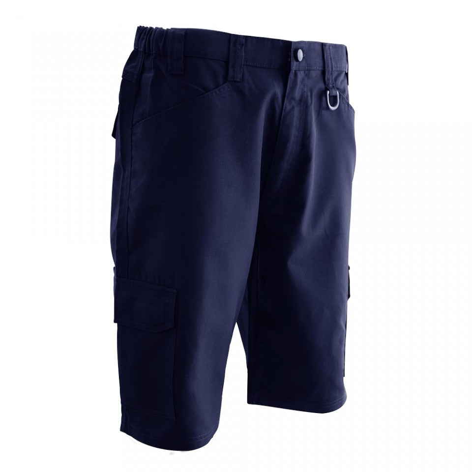 Supertouch Navy Combat Shorts with Expandable Waistband and Multiple Pockets
