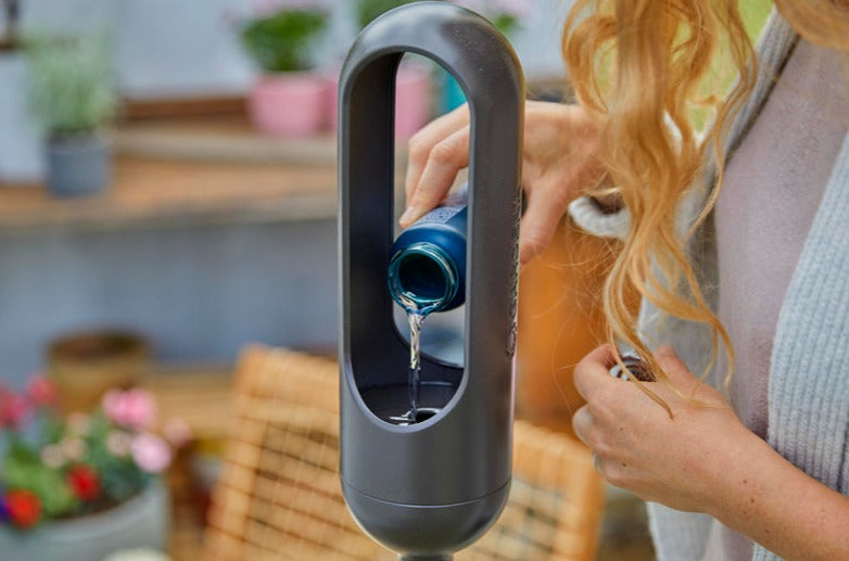 Gardena ClickUp! Torch Fireplace with Stable Design and Wind Protection