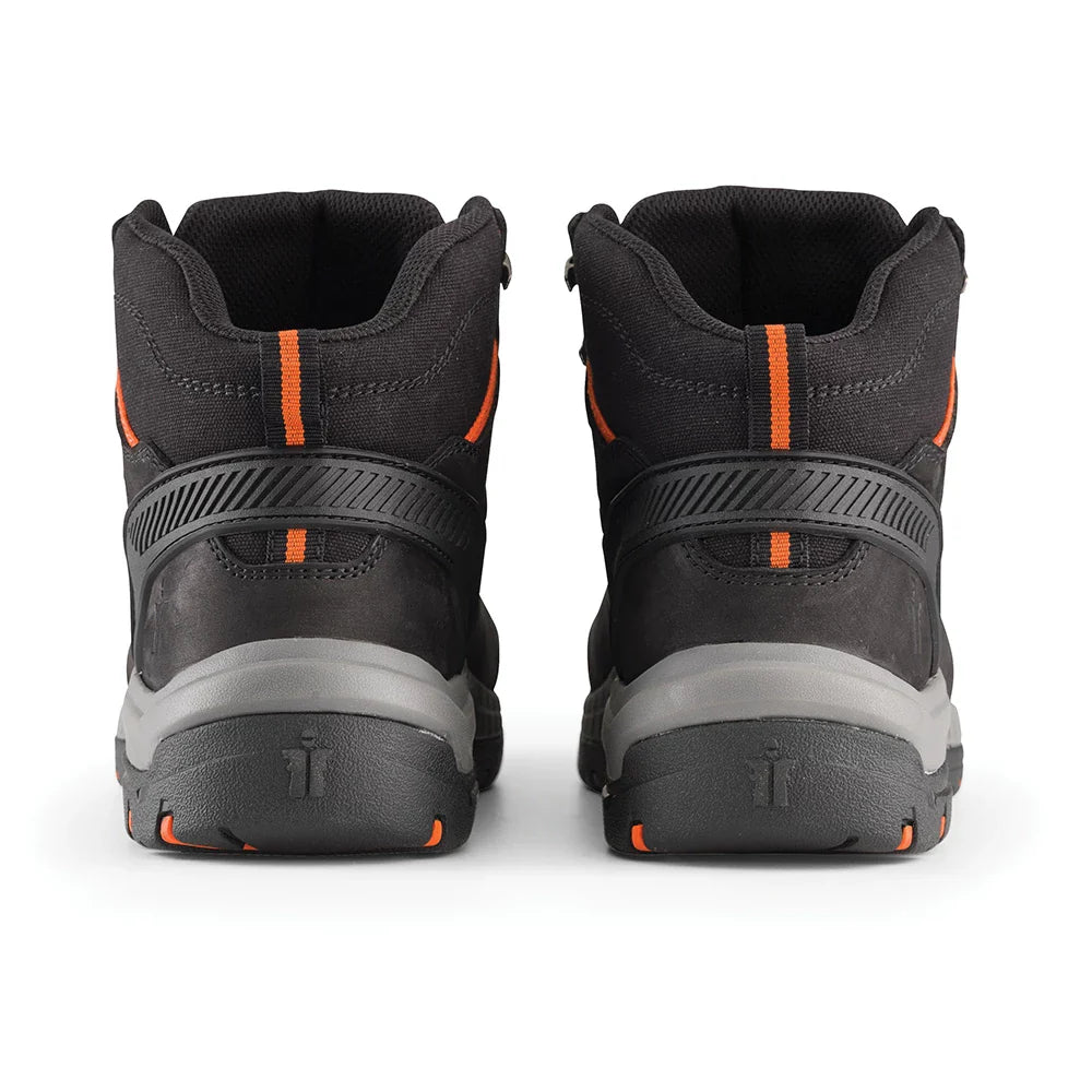 Scruffs Sabatan S3 Safety Boots Nubuck Leather Anti-Static Mid-Ankle HRO SRC