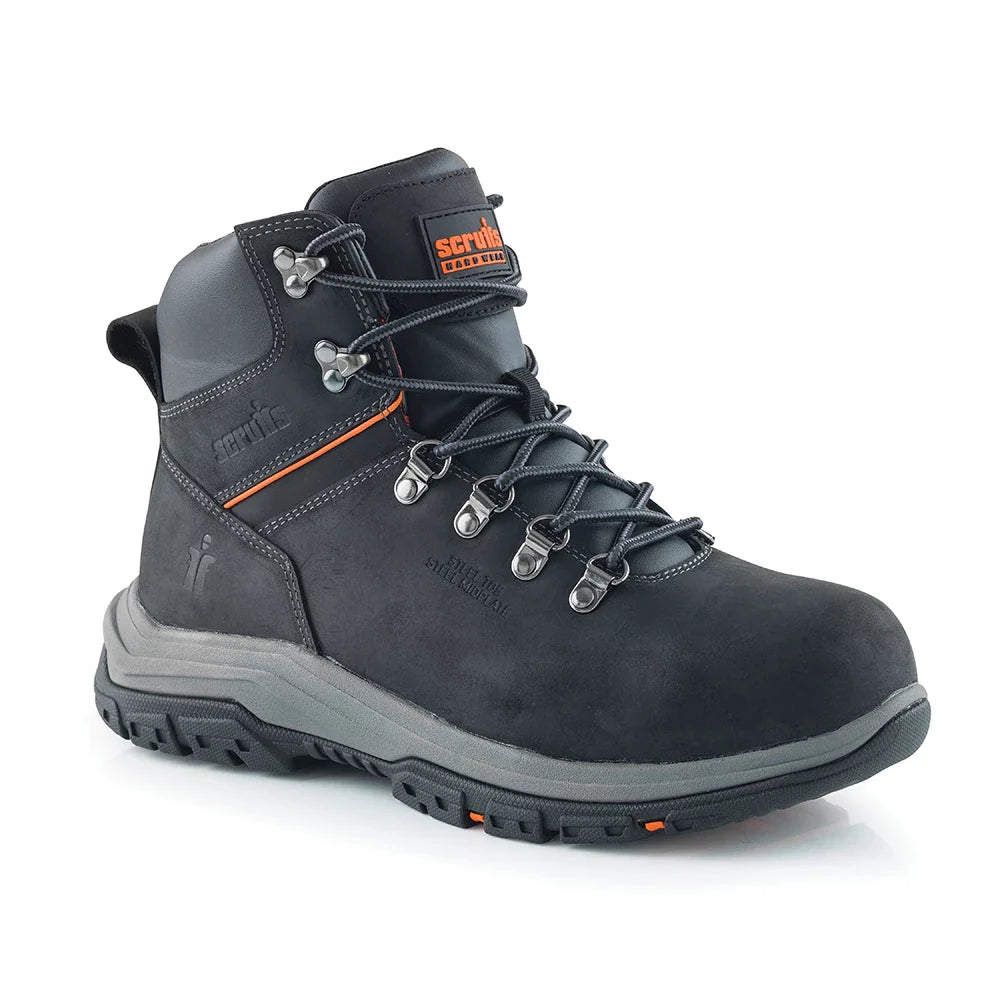 Scruffs Rafter Safety Boots Nubuck Leather Steel Toecap SBP SRA Work Footwear