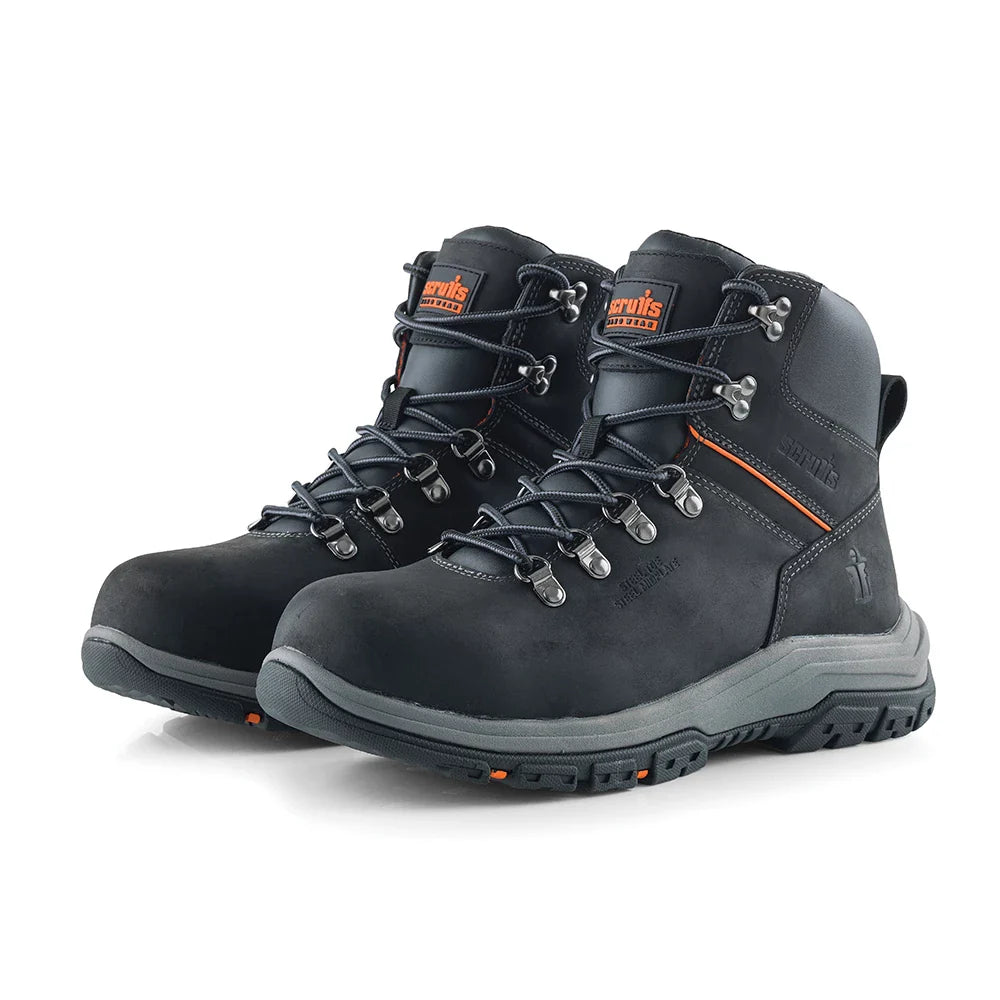 Scruffs Rafter Safety Boots Nubuck Leather Steel Toecap SBP SRA Work Footwear