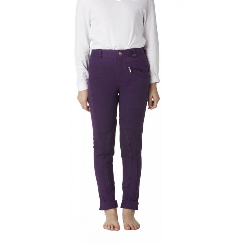 Toggi Children's Show Ring Jodhpurs #colour_purple