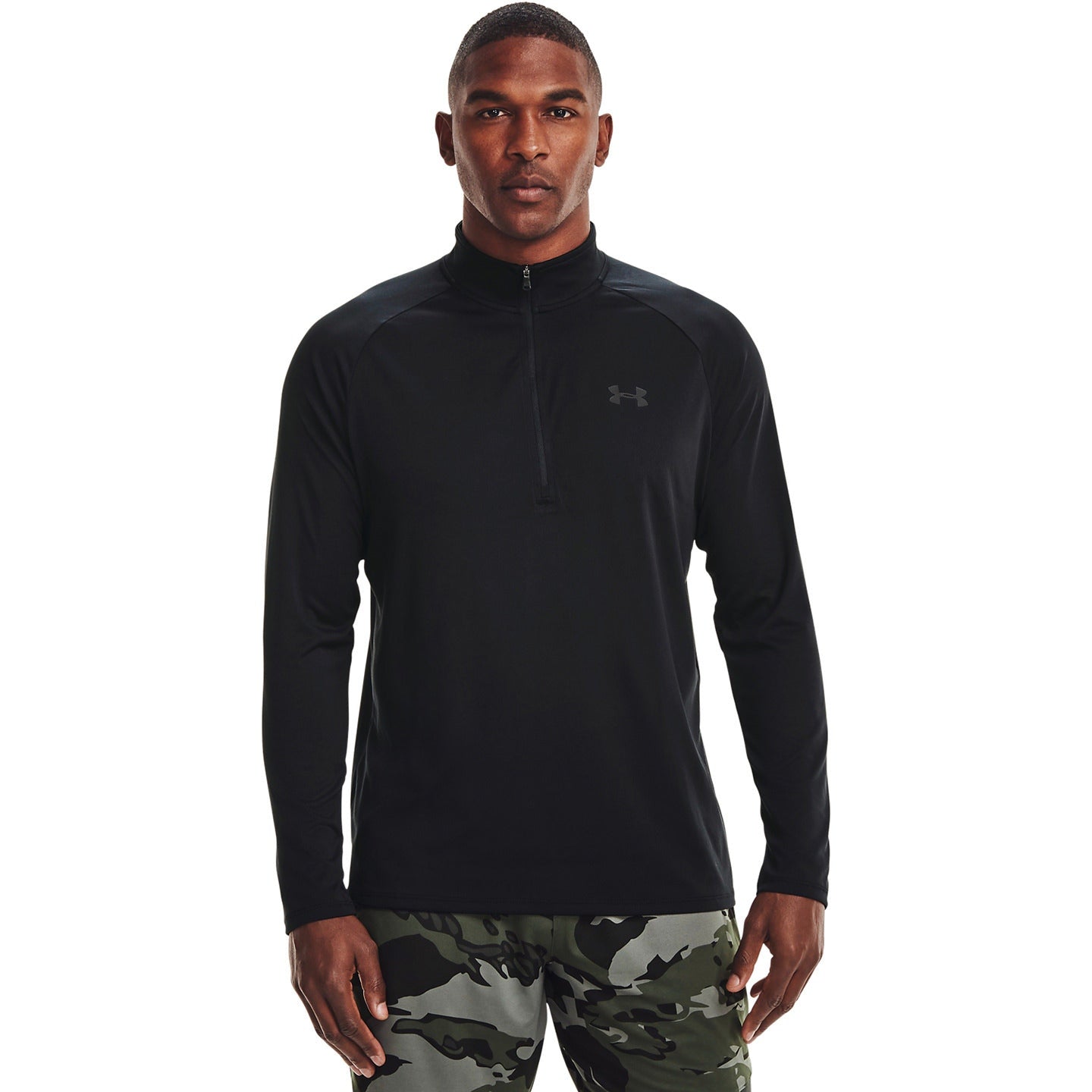 Under Armour Tech 2.0 1/2 Zip Long Sleeve Top Quick-Drying Anti-Odour