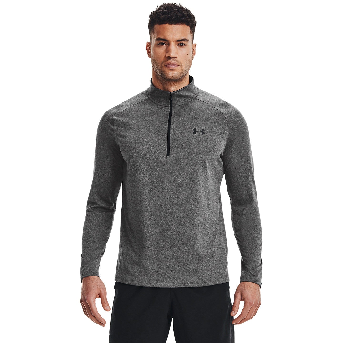 Under Armour Tech 2.0 1/2 Zip Long Sleeve Top Quick-Drying Anti-Odour