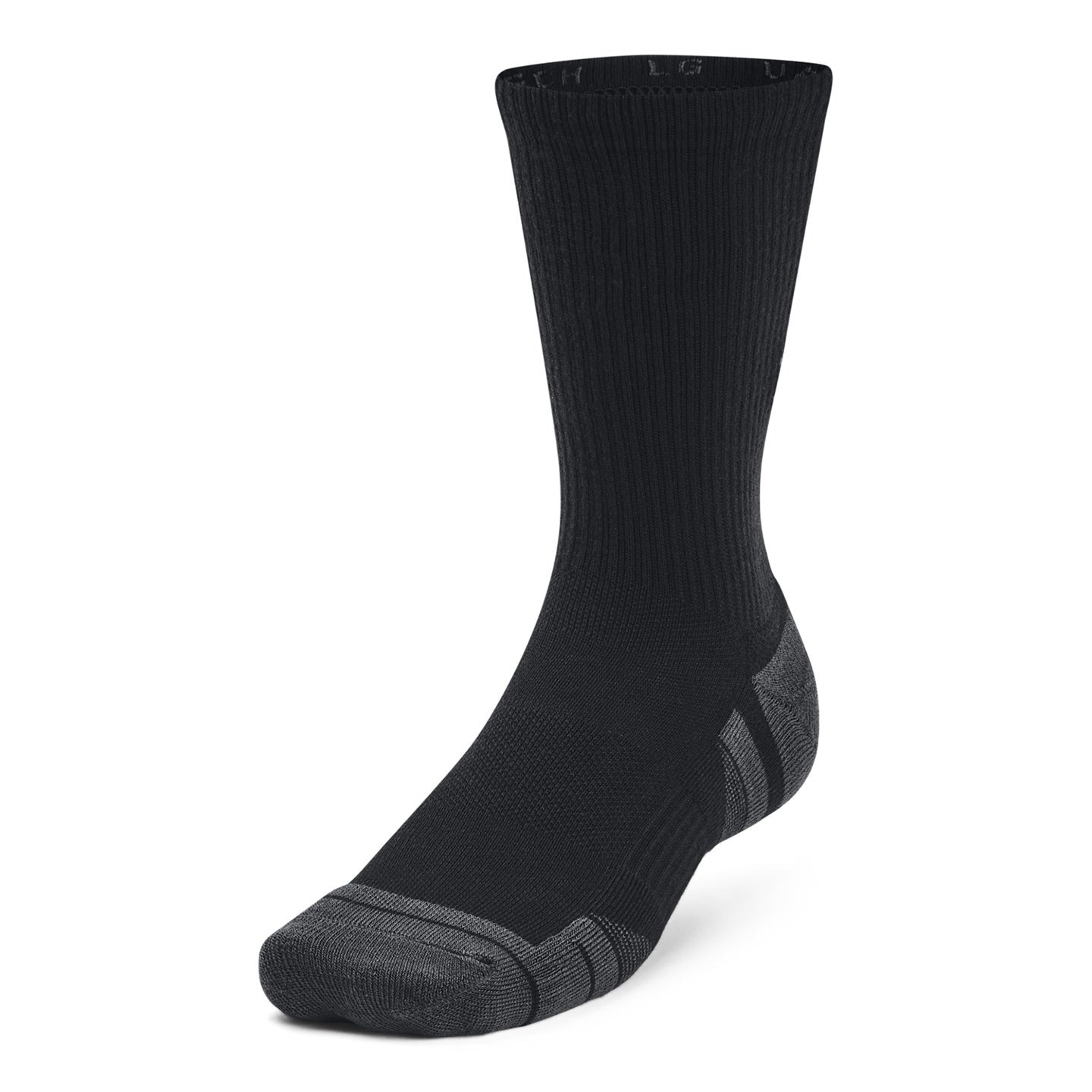 Under Armour Performance Tech Crew Socks 3-Pack, Arch Support, Anti-Odour