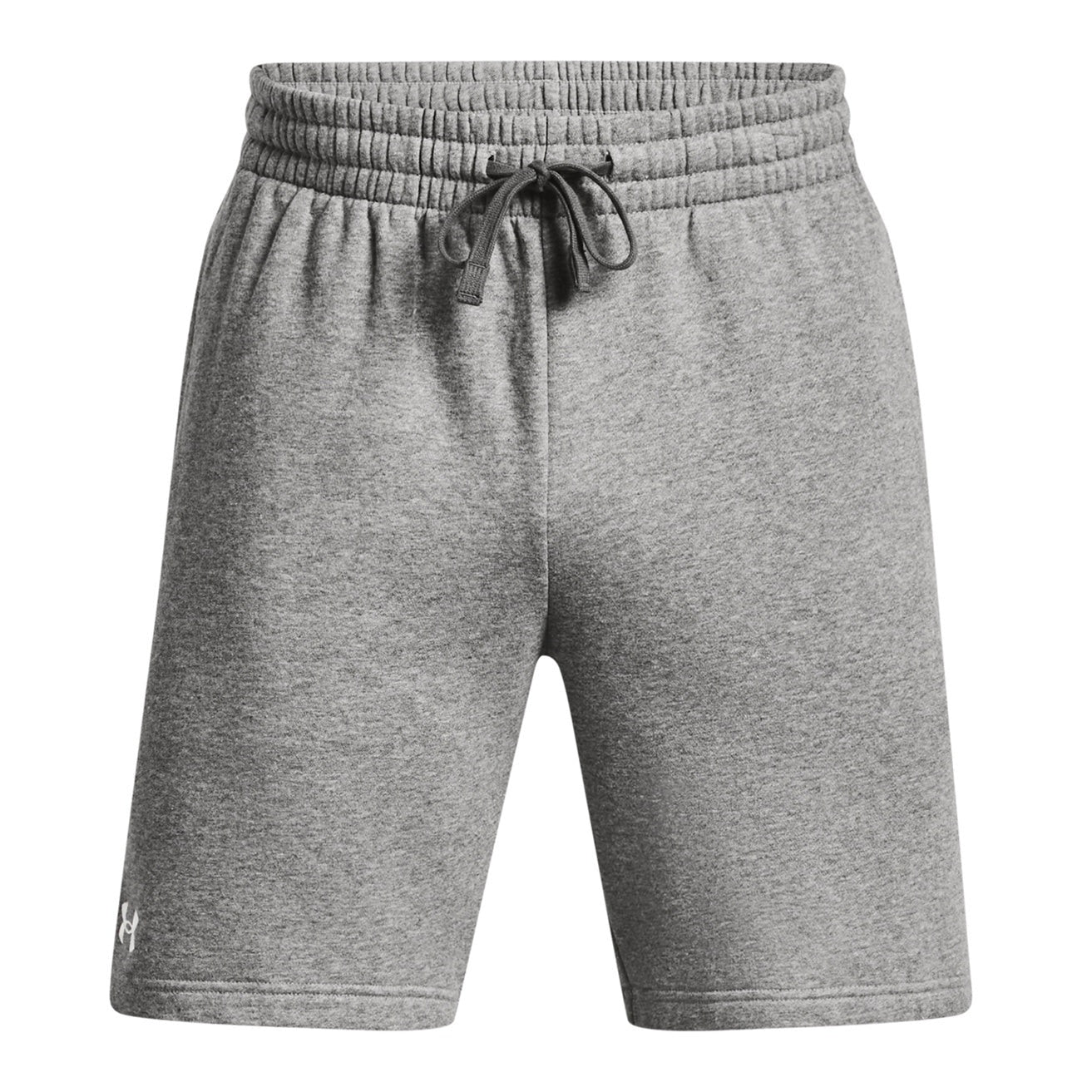 Under Armour Rival Fleece Shorts Cotton Blend Elastic Waistband Pockets