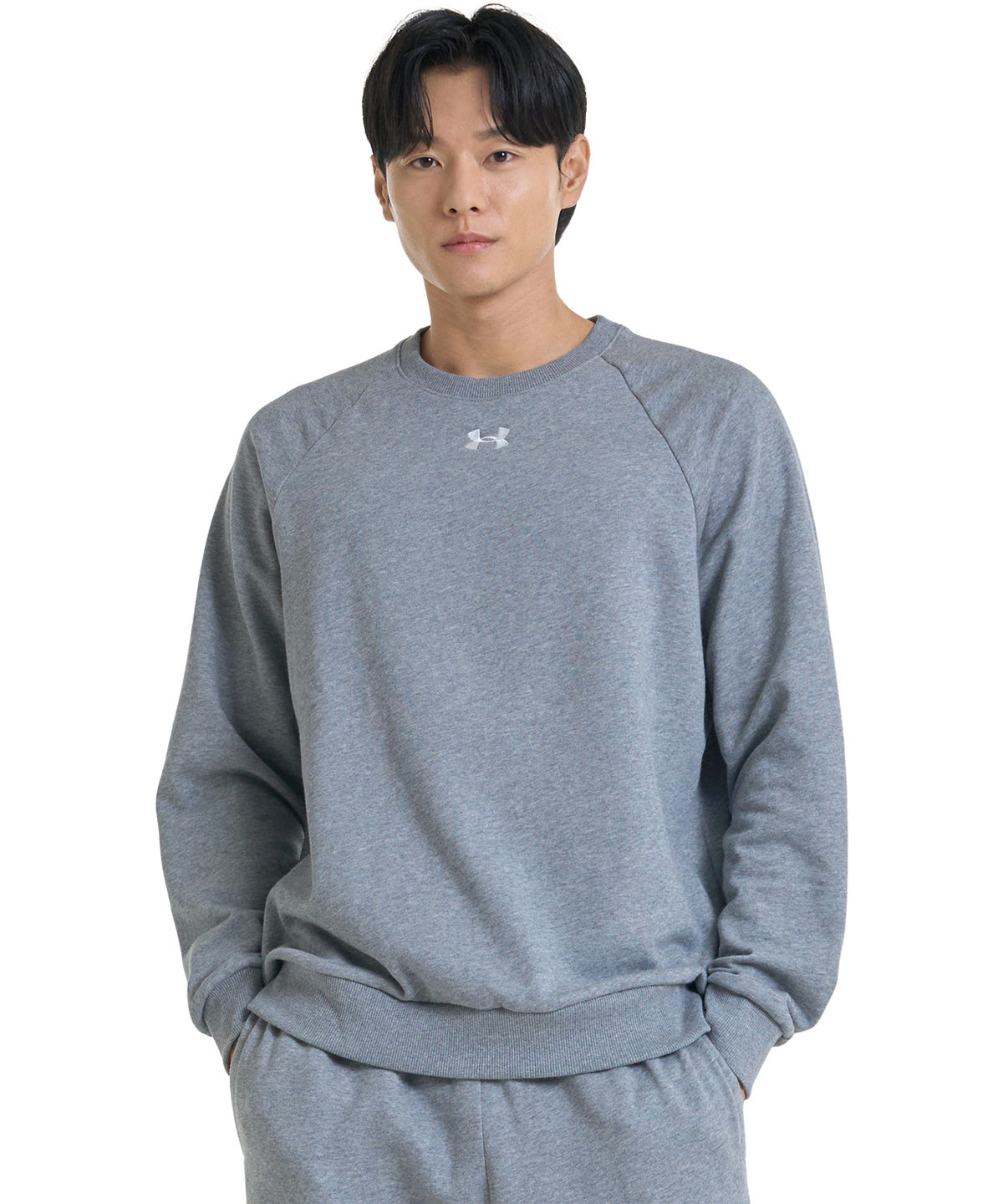 Under Armour Rival Fleece Crew Sweatshirt Ultra-Soft Cotton Blend Warmth