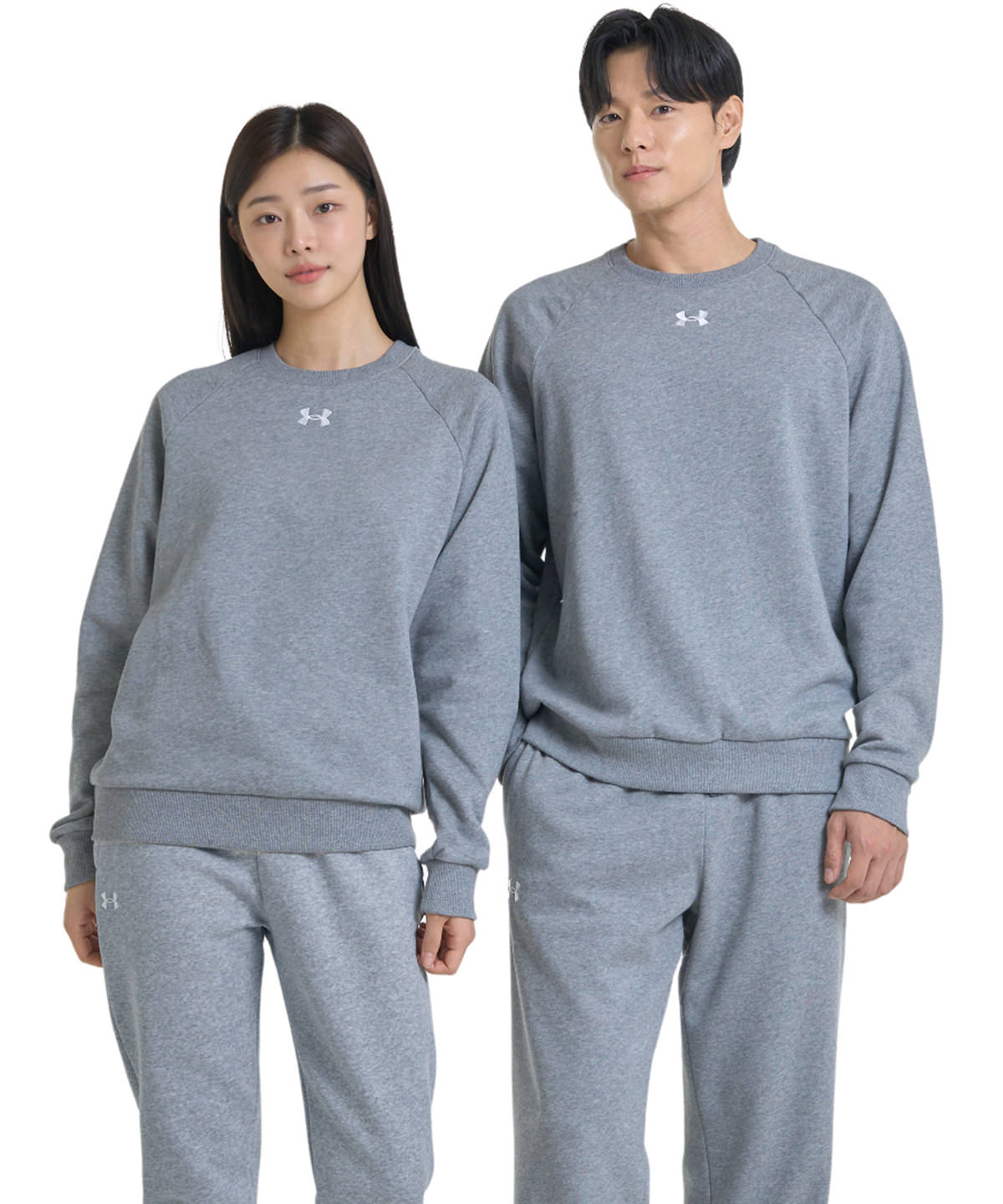 Under Armour Rival Fleece Crew Sweatshirt Ultra-Soft Cotton Blend Warmth