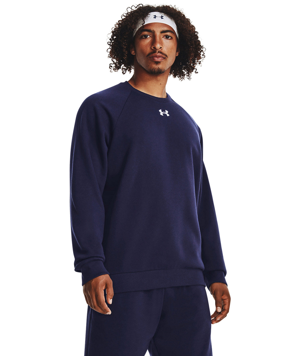 Under Armour Rival Fleece Crew Sweatshirt Ultra-Soft Cotton Blend Warmth