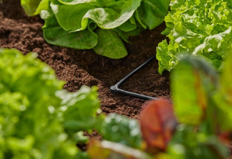 Gardena L-Joint 4.6 mm 3/16" for Micro-Drip Irrigation System-Flexible Connect.