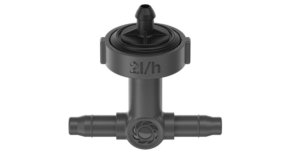 Gardena Inline Drip Head 2 l/h Pressure Compensating Self-Cleaning System