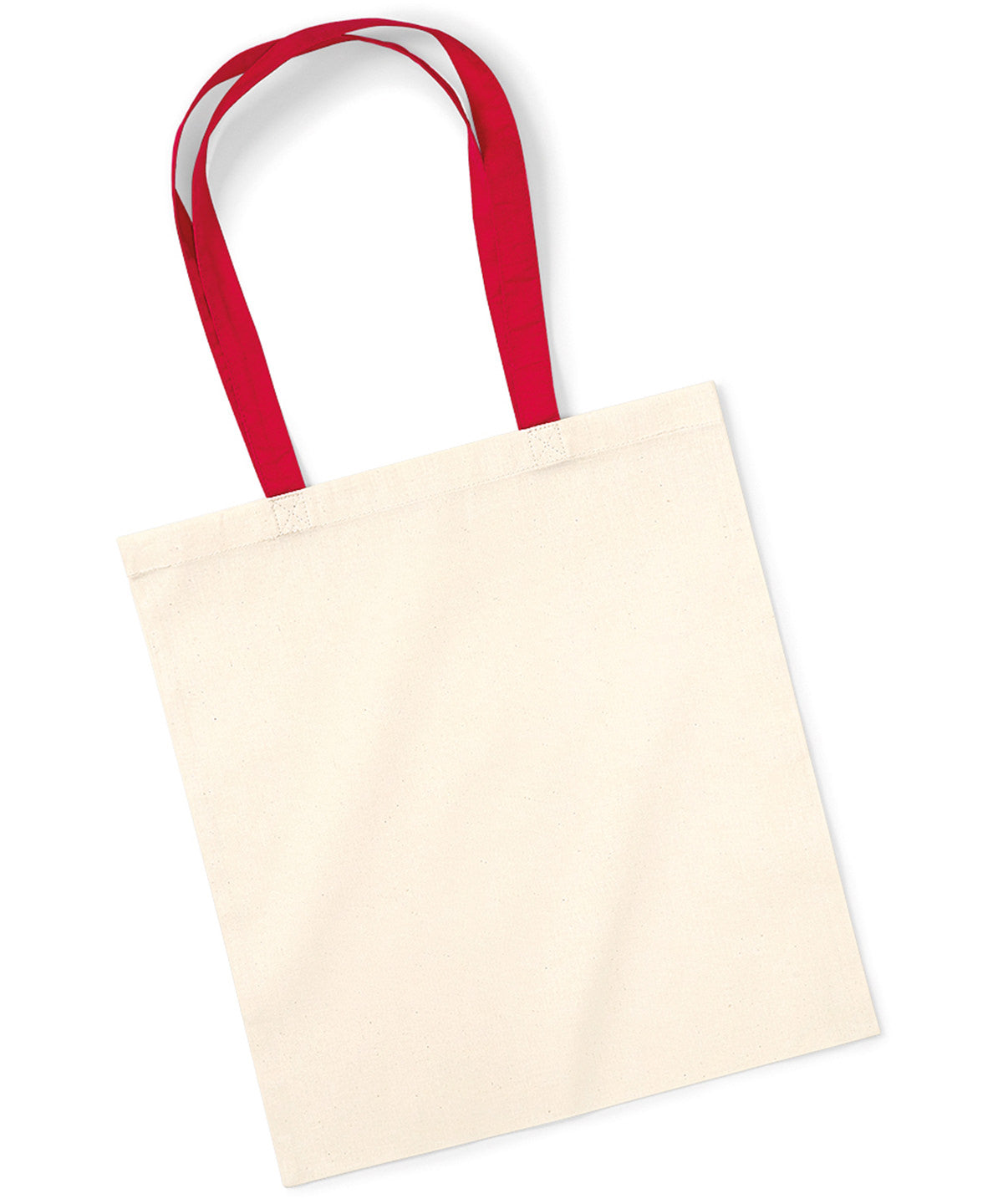 Westford Mill Eco-Friendly Bag for Life with Contrast Handles - 10L Tote