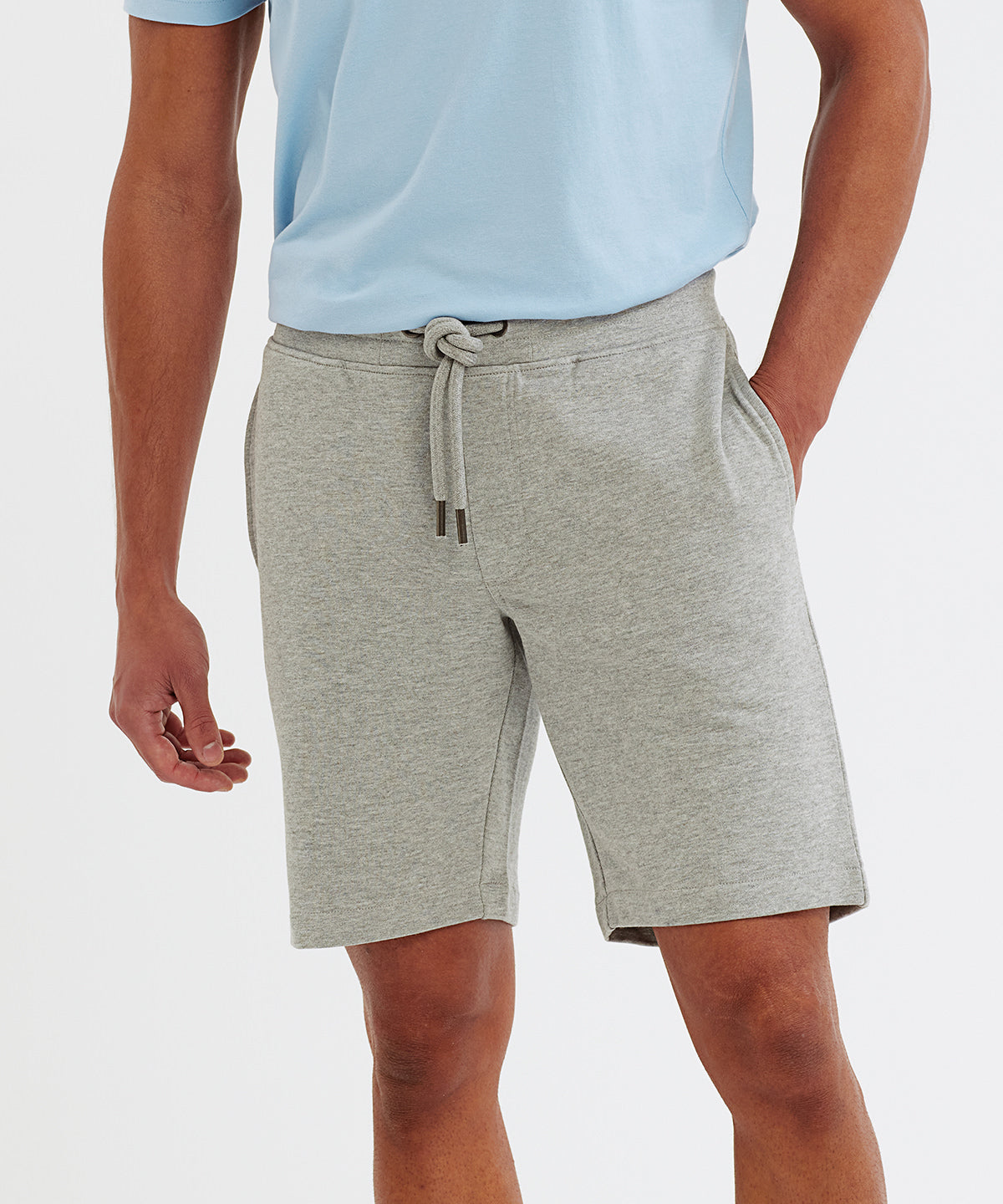 Wombat Men's Recycled Jersey Shorts with Pockets, Elastic Waist, Soft Fleece