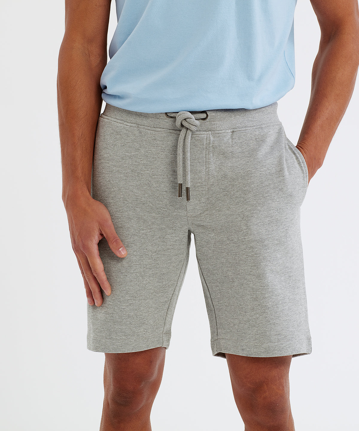 Wombat Men's Recycled Jersey Shorts with Pockets, Elastic Waist, Soft Fleece