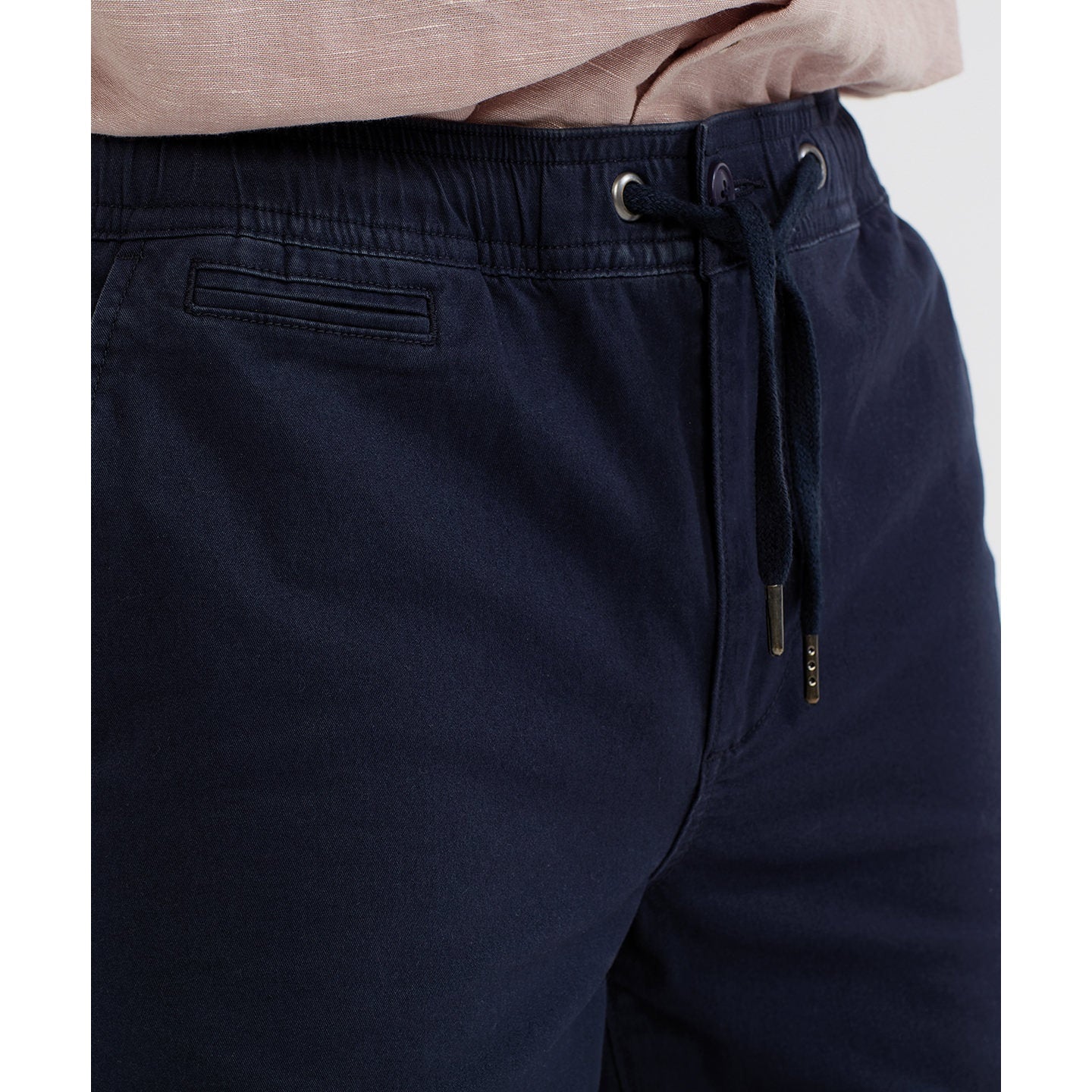 Wombat Men's Drawstring Chino Shorts Elasticated Waistband Multiple Pockets