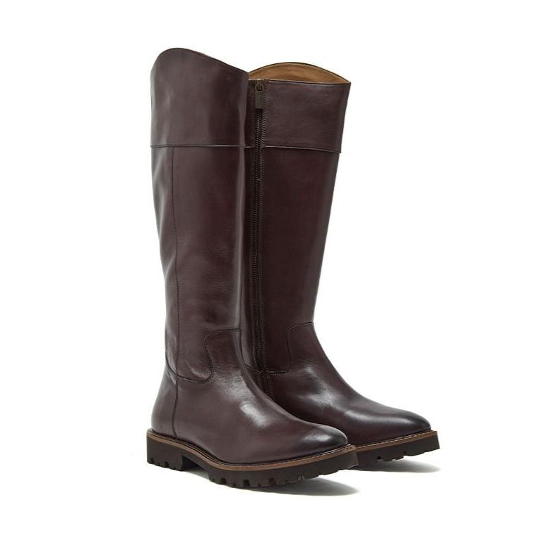 Chatham Ladies Chatsworth Knee High Boots Elegant Leather Extralight Sole