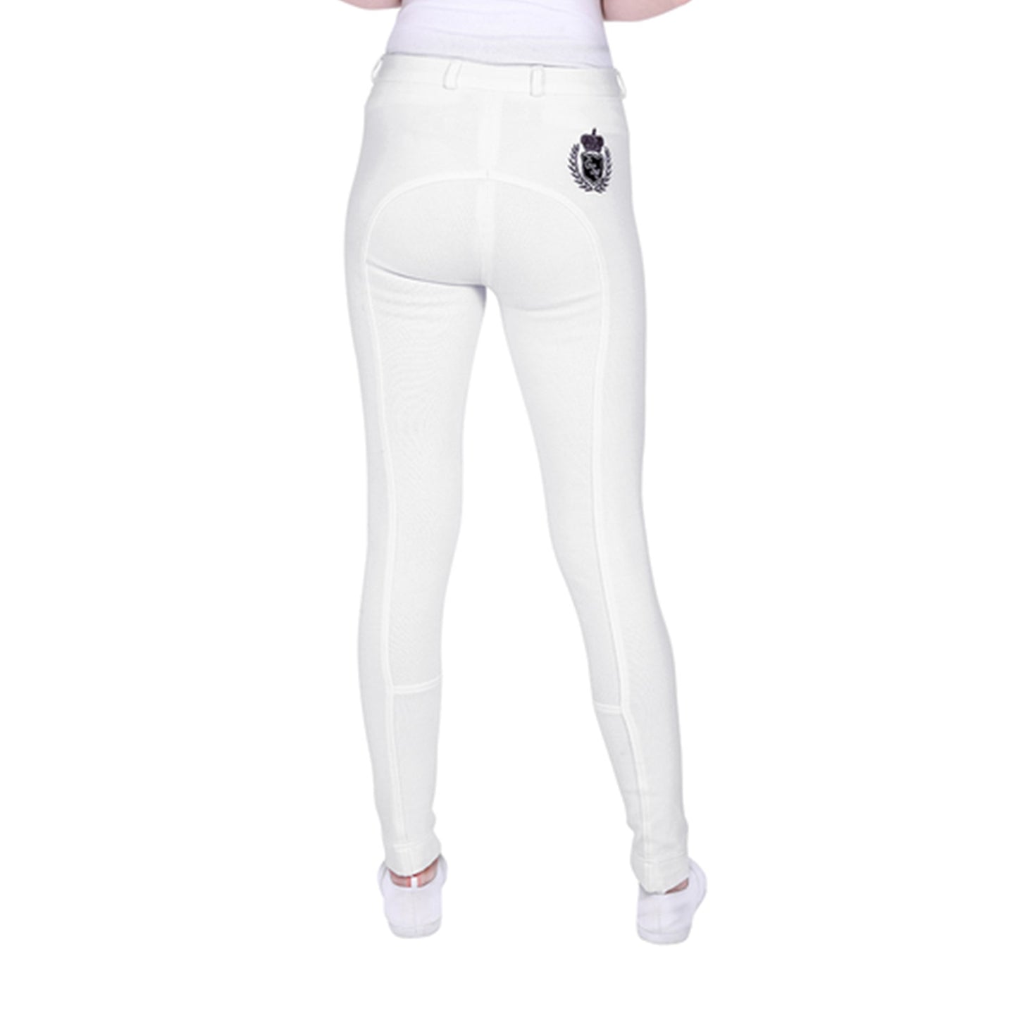 GS Equestrian Ellia Childrens Silicone Full Seat Jodhpurs Riding Gear
