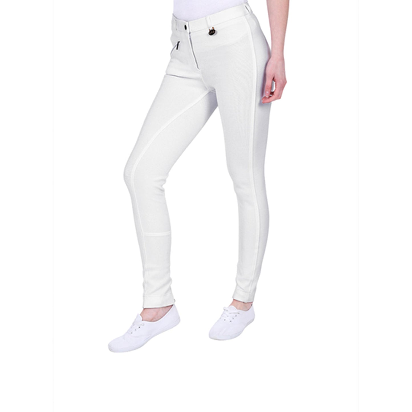 GS Equestrian Ellia Childrens Silicone Full Seat Jodhpurs Riding Gear