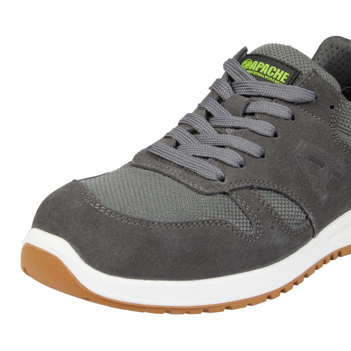 Winnipeg Apache Suede Safety Trainers Non-Metallic Lightweight Work Shoes