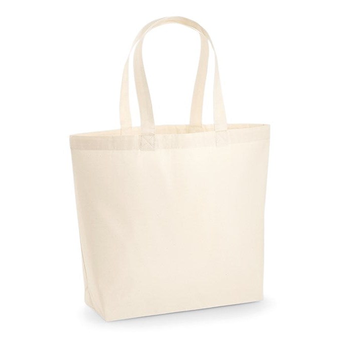 Westford Mill Premium Cotton Maxi Tote Bag Large Capacity Durable 100% Cotton