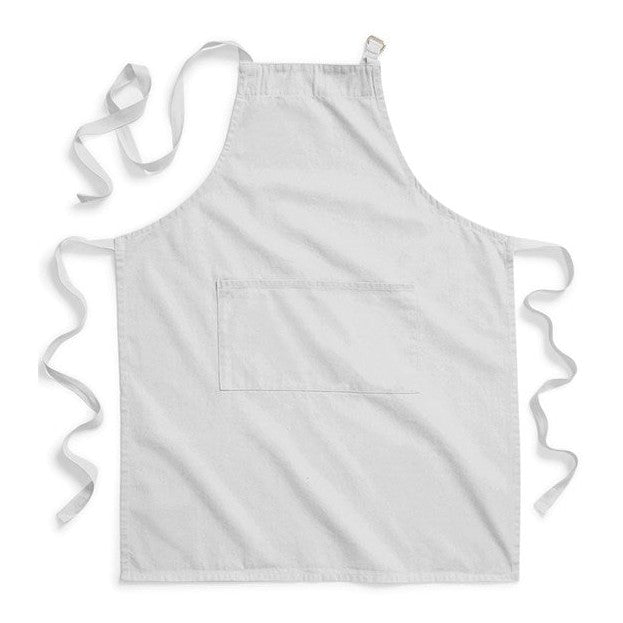 Westford Mill Fairtrade Cotton Adult Craft Apron with Deep Pocket and Neck Tie