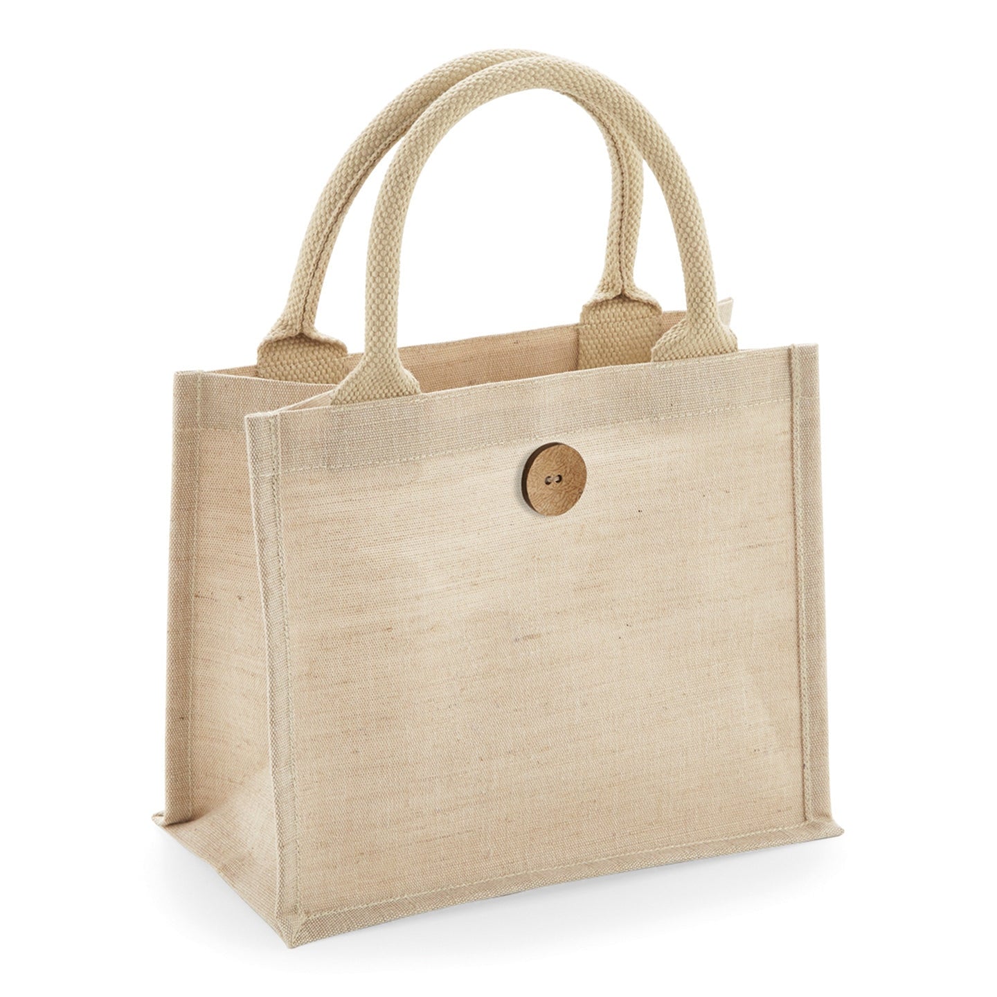 Westford Mill Juco Mini Gift Bag with Cotton Handles 6L Capacity 26x22x14cm
