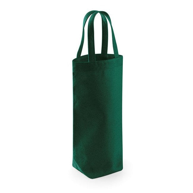 Westford Mill Fairtrade Cotton Bottle Bag 1.5L Capacity 100% Cotton Canvas