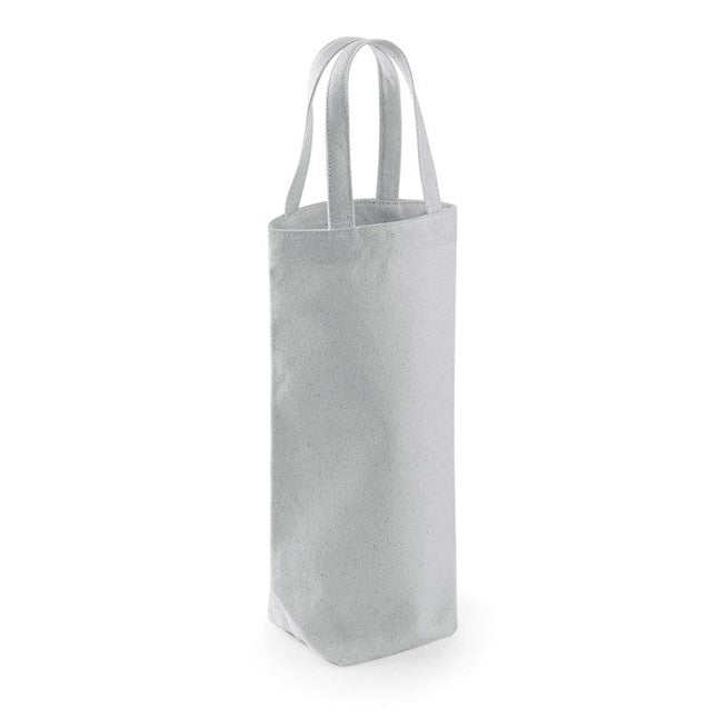 Westford Mill Fairtrade Cotton Bottle Bag 1.5L Capacity 100% Cotton Canvas