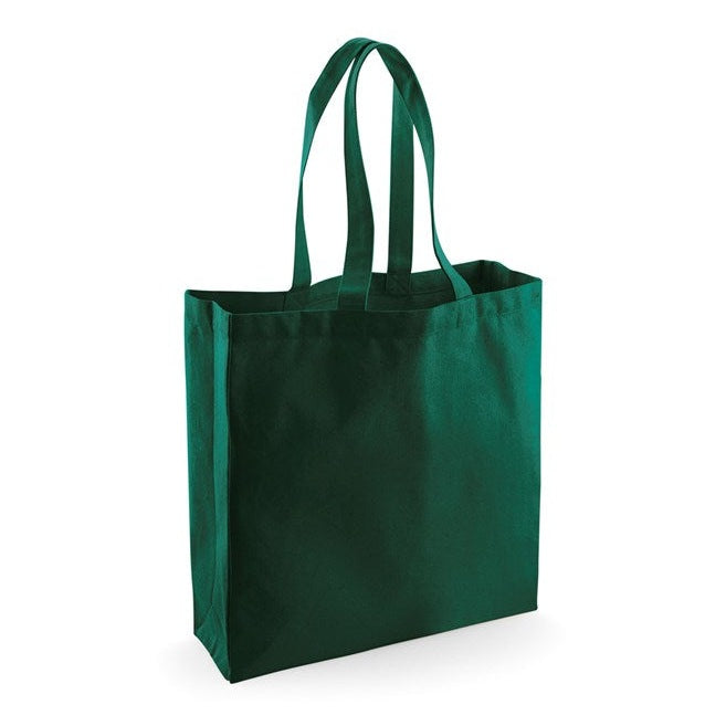 Westford Mill Fairtrade Cotton Classic Shopper Bag 21L 100% Canvas 58cm Handle