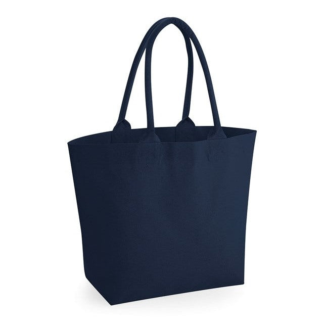 Westford Mill Fairtrade Cotton Deck Bag 22L with Zipped Pocket and Handles