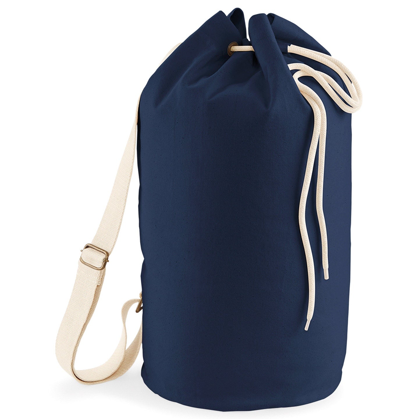 Westford Mill Earthaware Organic Cotton Sea Bag 20L Adjustable Strap 25x53cm