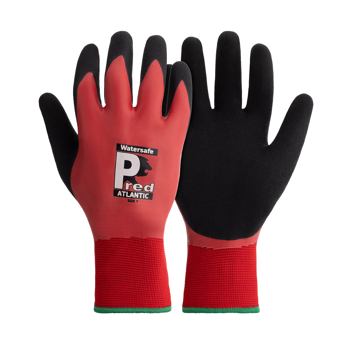 Predator Atlantic Waterproof Gloves 15 Gauge Nylon Latex Grip EN388 EN407