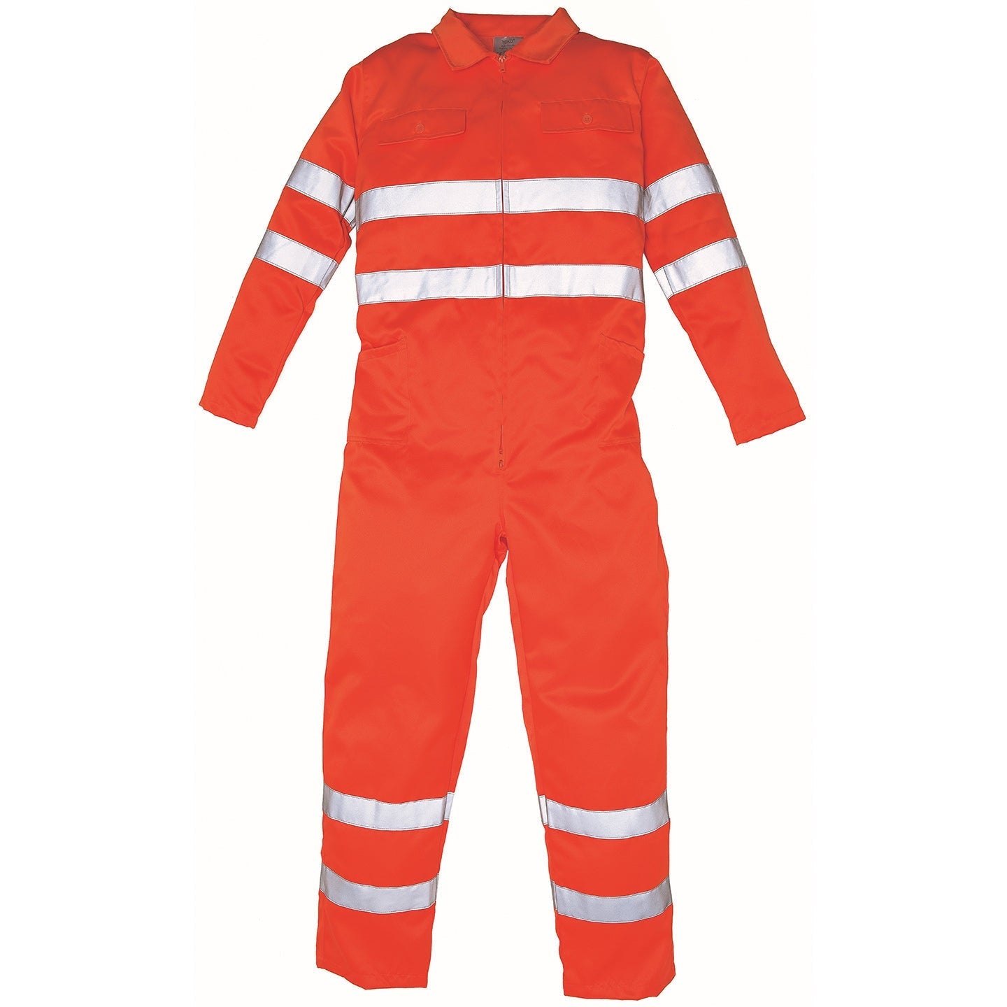Yoko Hi-Vis Polycotton Coverall EN ISO20471 Class 3 Water Repellent Safety Gear