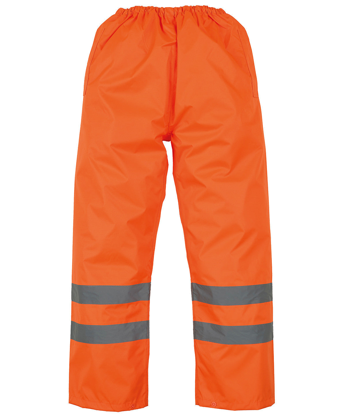 Yoko Hi-Vis Waterproof Overtrousers EN ISO20471 Reflective Adjustable