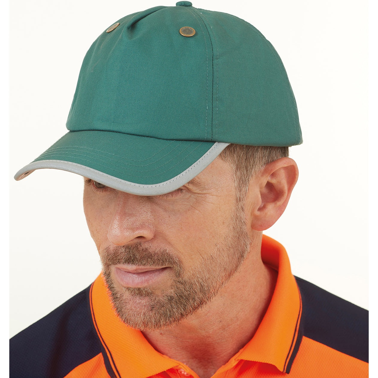 Yoko Safety Bump Cap Hi-Vis Lightweight Head Protection with Reflective Piping