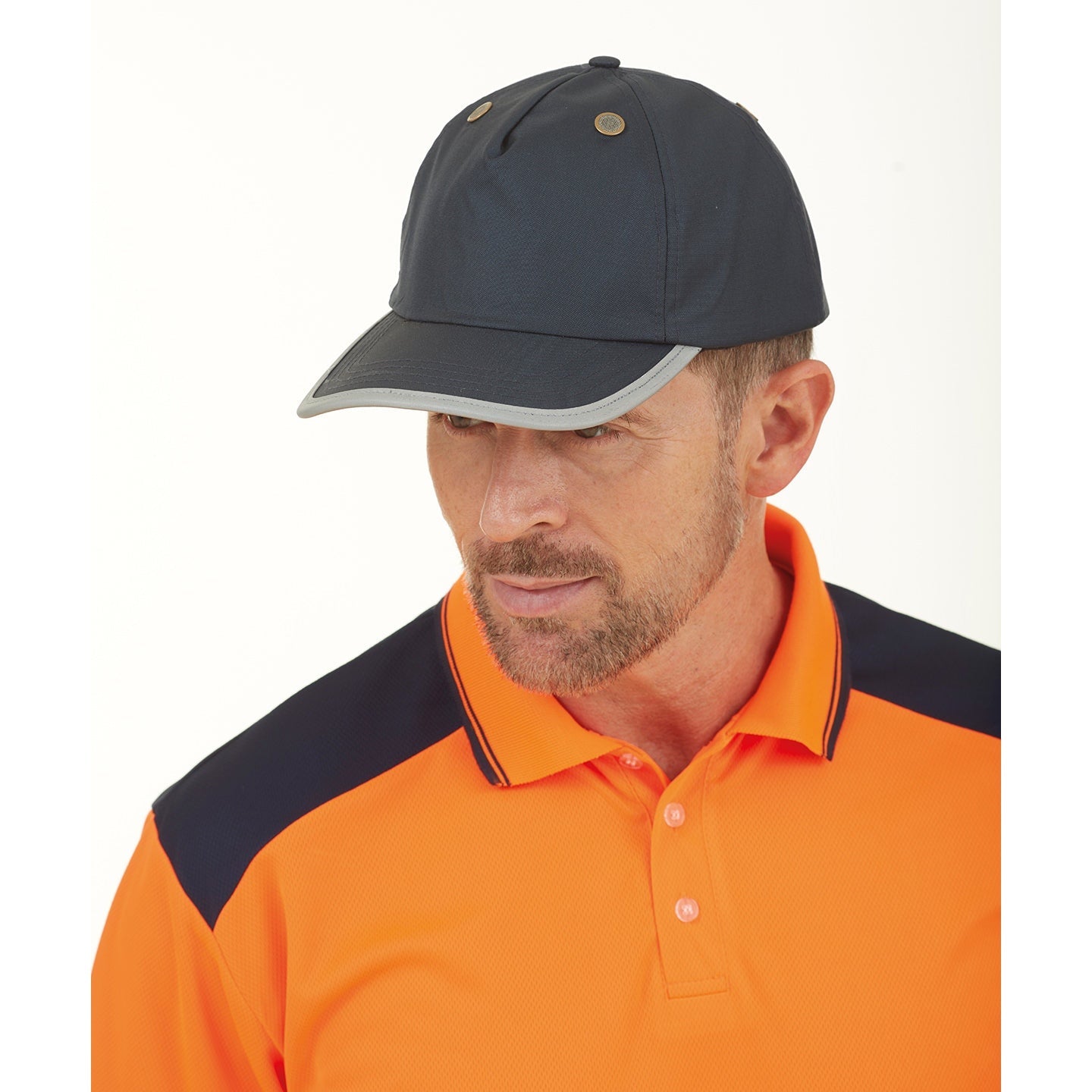 Yoko Safety Bump Cap Hi-Vis Lightweight Head Protection with Reflective Piping