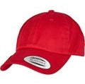 Flexfit Yupoong Low-Profile Organic Cotton Cap 6245Oc Curved Brim Reinforced